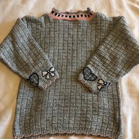 Vintage Mickey’s Stuff For Kids Love Sweater Featuring Mickey & Minnie Mouse - Picture 7 of 7
